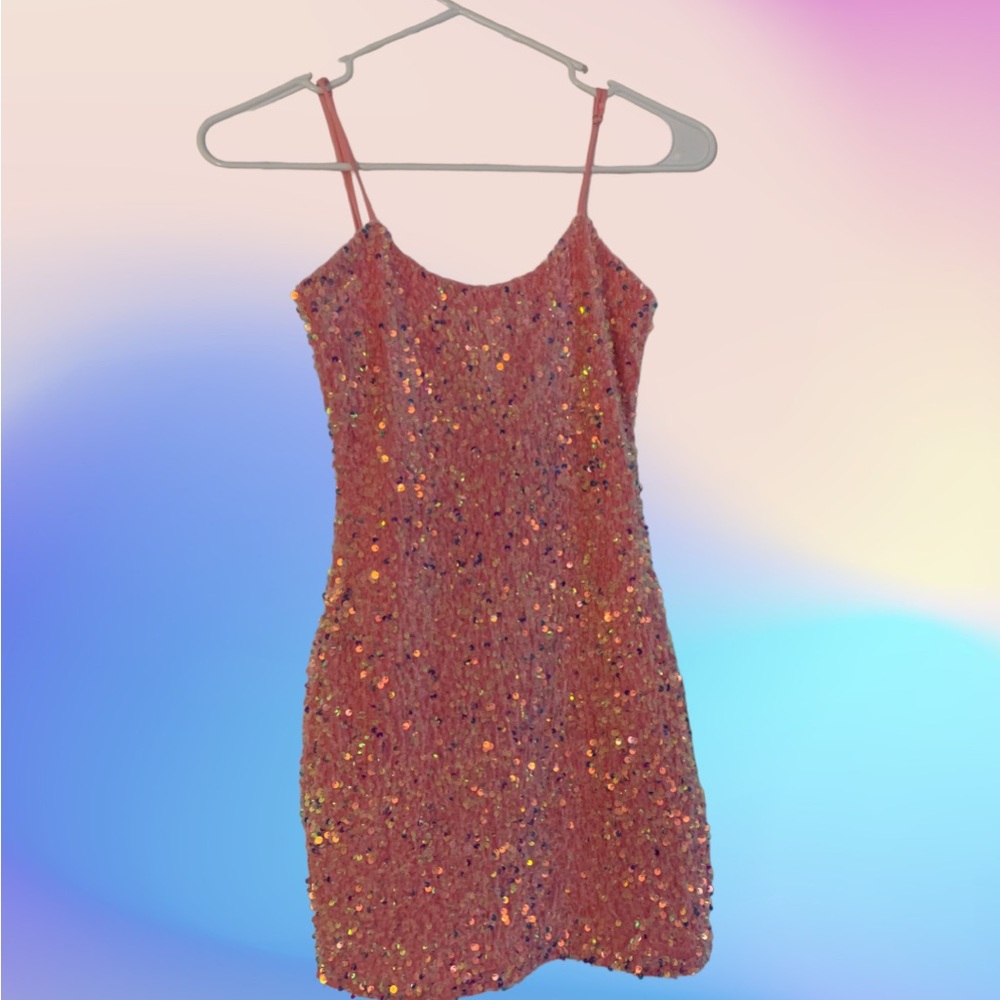 Lucy in the Sky sequin mini dress
